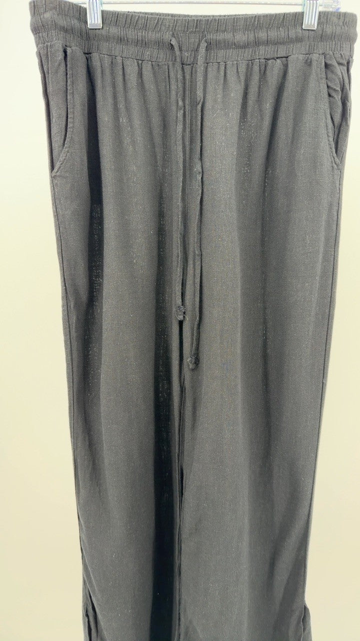 Zenana Linen Drawstring Pants