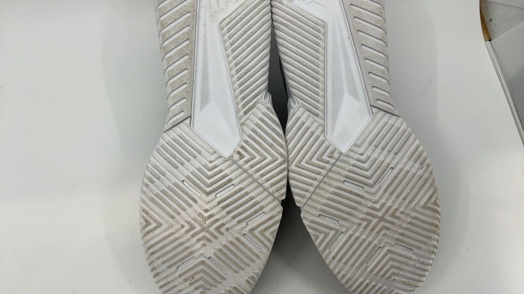 adidas Men's Court Team Bounce 2.0 Indoor Shoe, Black/White/Black, 13