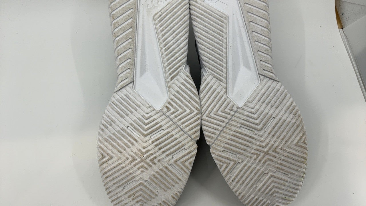 adidas Men's Court Team Bounce 2.0 Indoor Shoe, Black/White/Black, 13