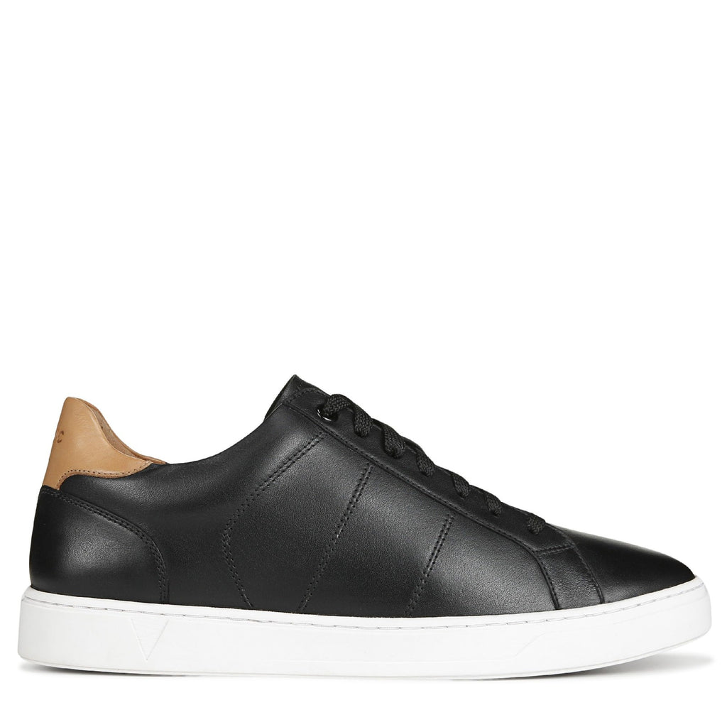 Vionic Men's Lucas II Sneaker, Black Tan Leather, 10