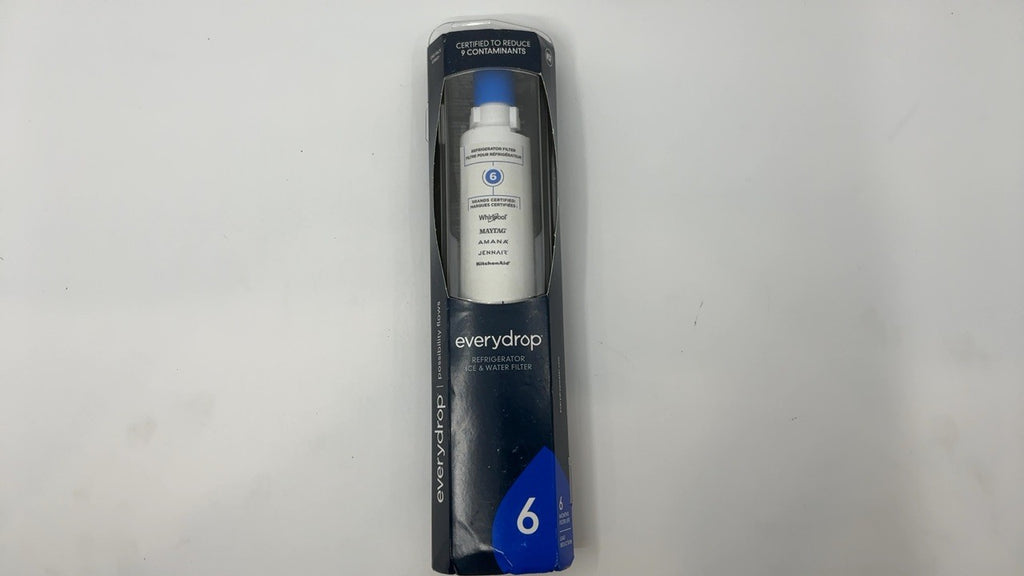 Whirlpool EDR6D1 Ice & Water Refrigerator Filter, Single-Pack, White