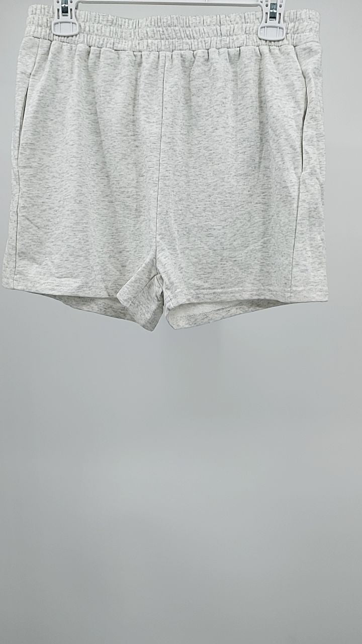 Bow Embroidered Round Neck Top and Shorts Set