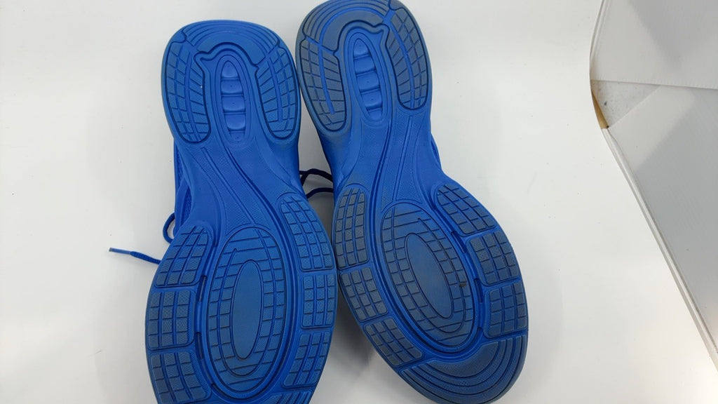 Light Blue Men's Slip-On Running Shoes 11 Pujcs Athletic Sneakers