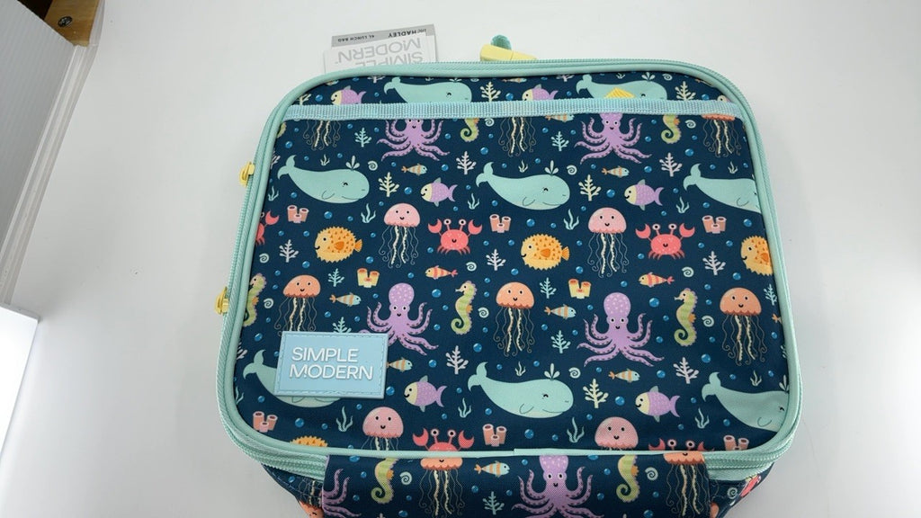 Kids Insulated Lunch Box - Hadley Collection, Under the Sea