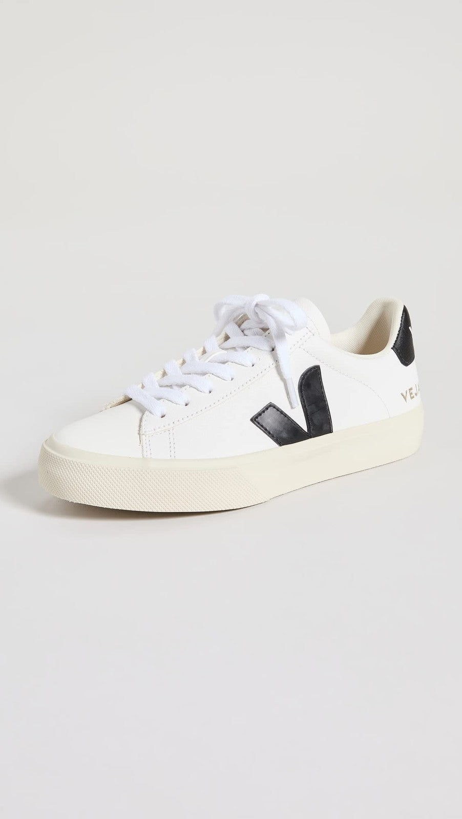 Veja Women's Campo Sneakers, Extra White/Black, 11 Medium US