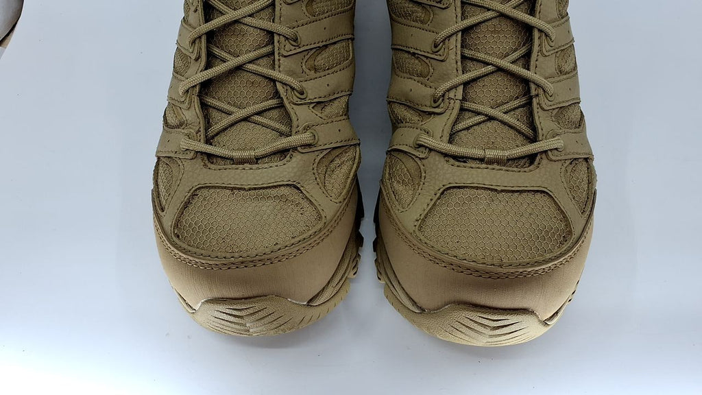 Moab 3 8" Waterproof Tactical Boots, Dark Coyote, Men's Size 12 Wide