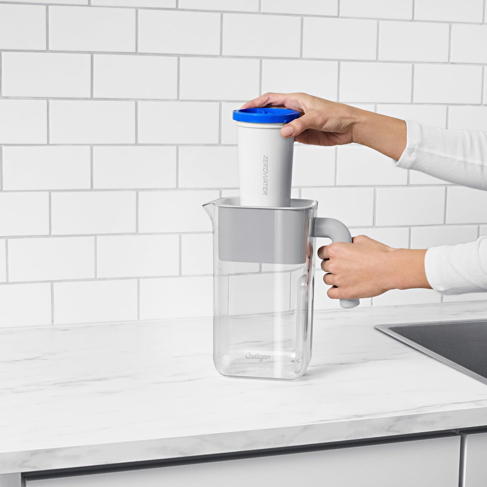 Culligan 3-Pack ZeroWater Replacement Filter, 5-Stage, IAPMO Certified