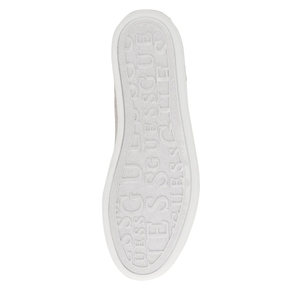 Guess Women's GENZA Sneaker, Dove 150, 8M
