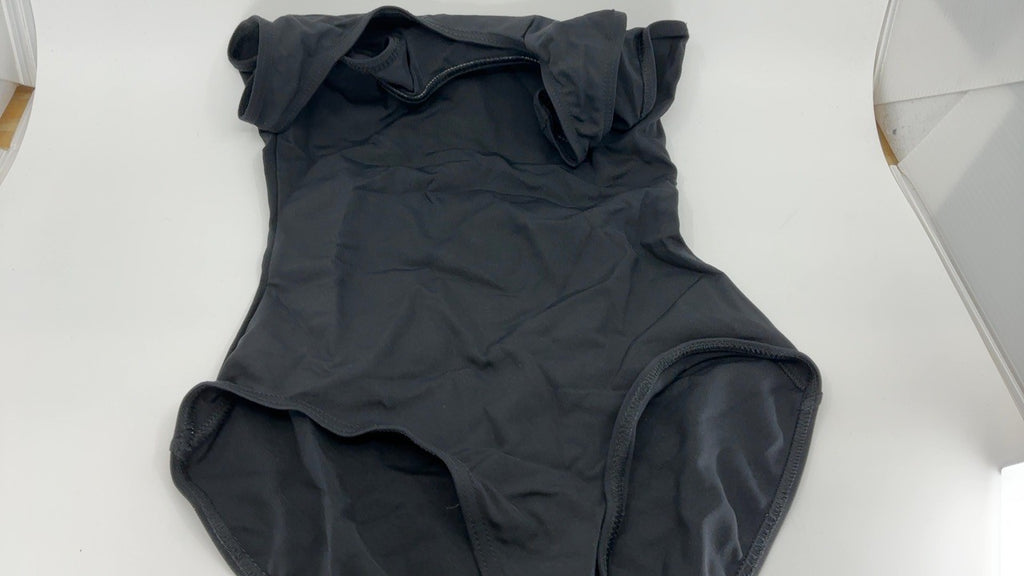 Capezio Women's Classic V-Neck Camisole Leotard, Black, Medium