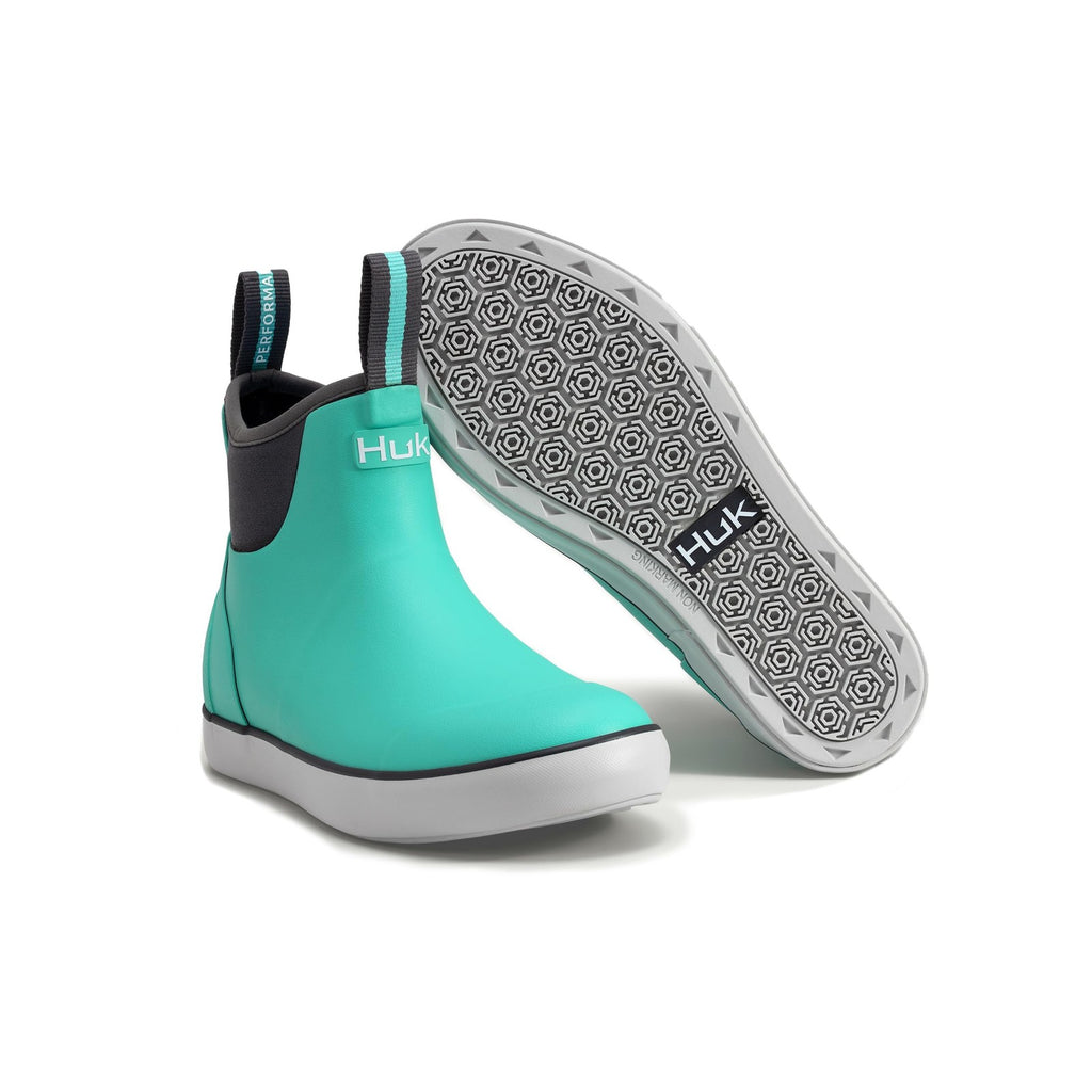 HUK Rogue Wave Shoe, Fishing & Deck Boot for Women Rain, Bermuda, 10