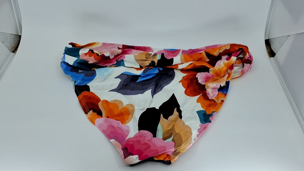 La Blanca Women's Banded Hipster Bikini Bottom, Floral Rhythm, Size 16