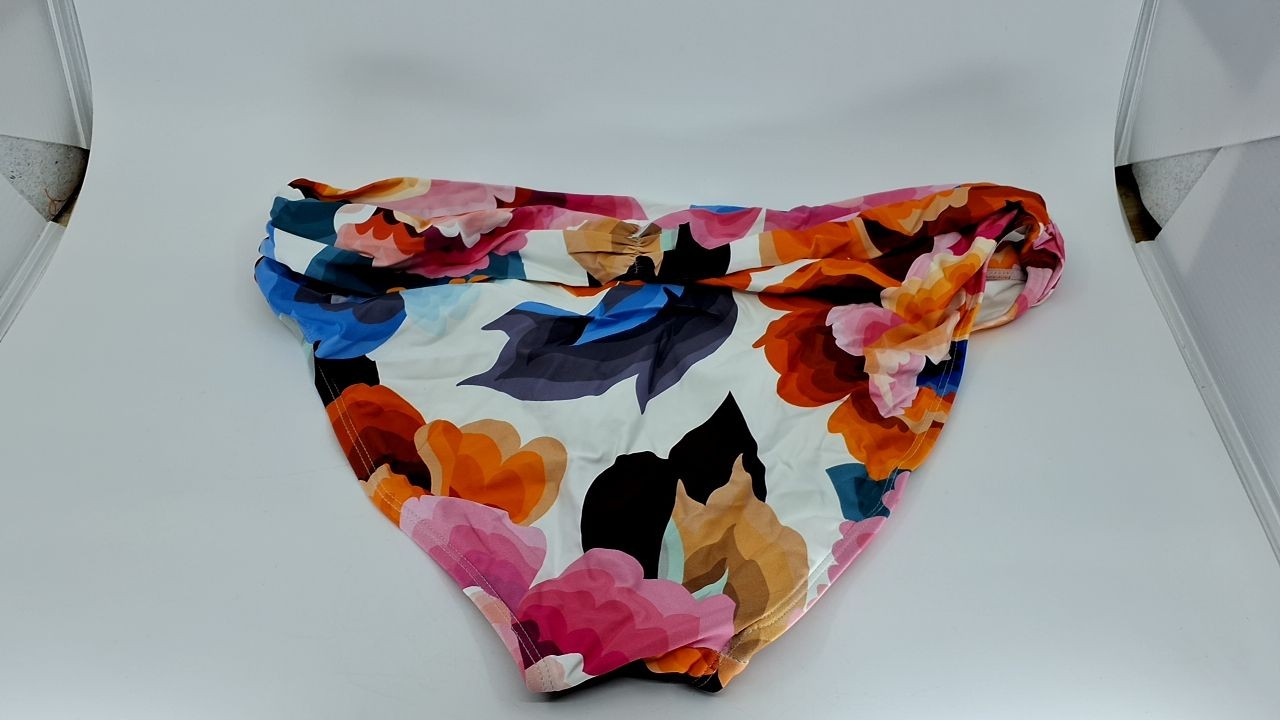 La Blanca Women's Banded Hipster Bikini Bottom, Floral Rhythm, Size 16