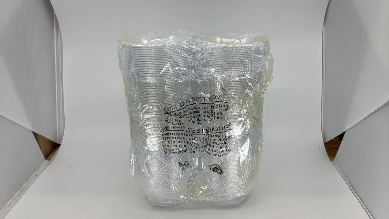 6OZ Clear Plastic Bowls - 200 Count Disposable for Desserts & Salads