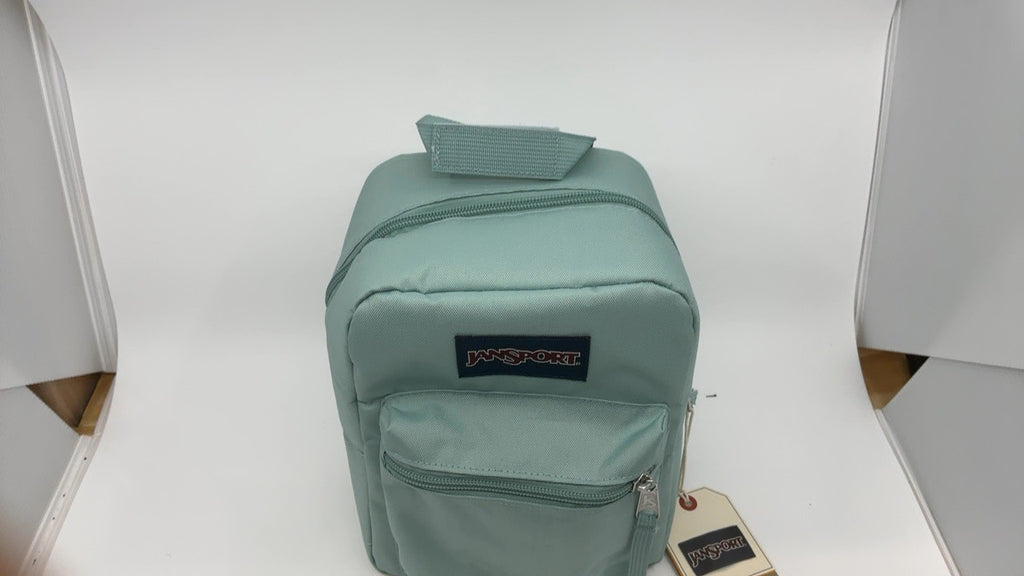 Faded Sage JanSport Big Break Insulated Lunch Bag, Soft-Sided Cooler