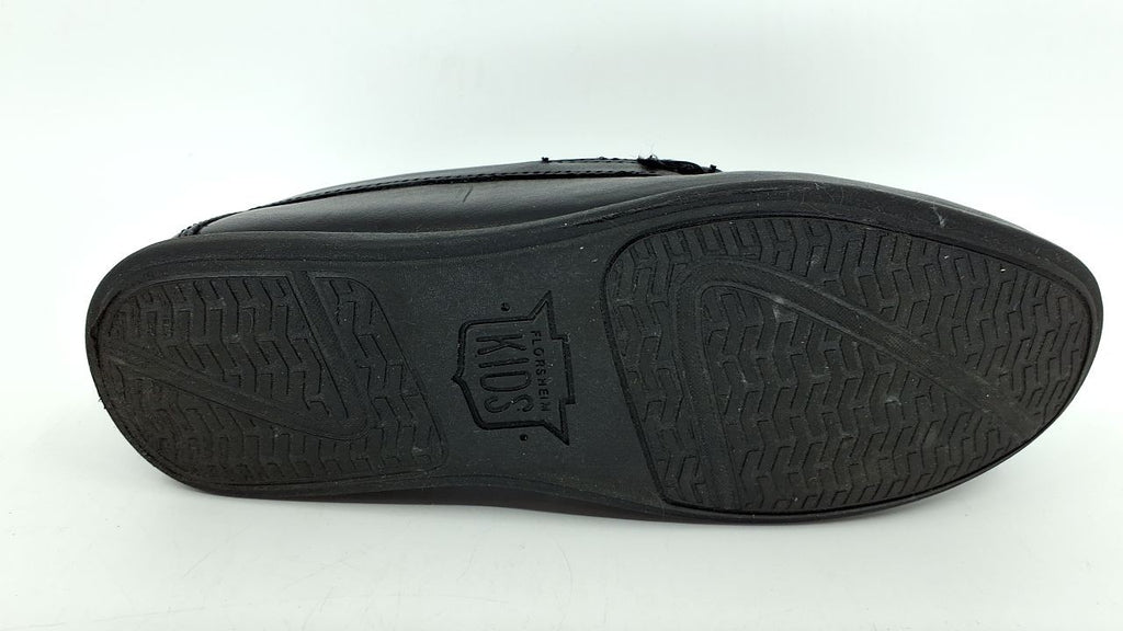 Florsheim Bogan Jr II Boys' Toddler-Youth Slip On, 13M US Big Kid, Black