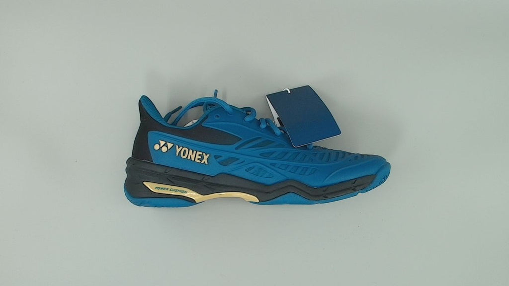 YONEX Power Cushion Cascade Drive Badminton Court Shoe (Teal Blue/Gold) (7)