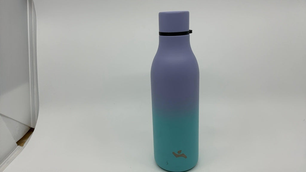 Konokyo 18oz Stainless Steel Flask, Insulated Water Bottle, Lavender Green
