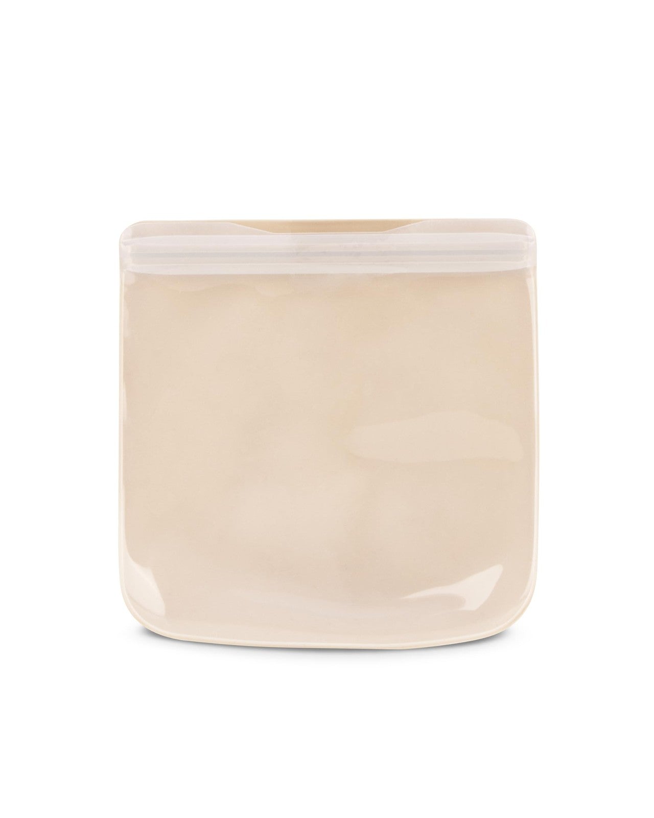 W&P Porter 34oz Silicone Bag, Sandwich, Oat Color, Eco-Friendly Storage