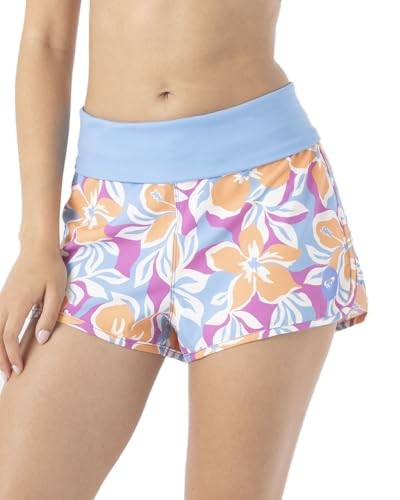 Roxy Women's 2" Inseam Board Shorts, Quick-Dry, UPF 50+, Multi, XX-Large