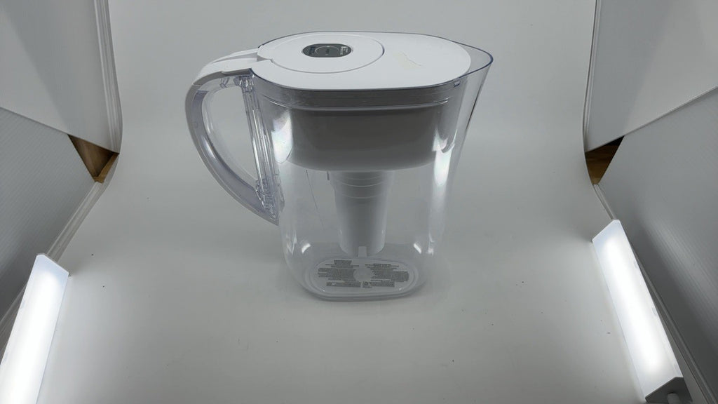 Brita 6-Cup Water Pitcher, BPA Free, White, Includes 1 Standard Filter