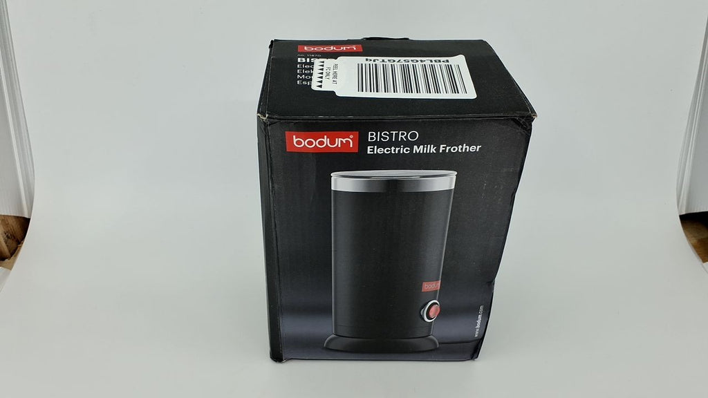 Bodum 10oz Bistro Electric Milk Frother, Black