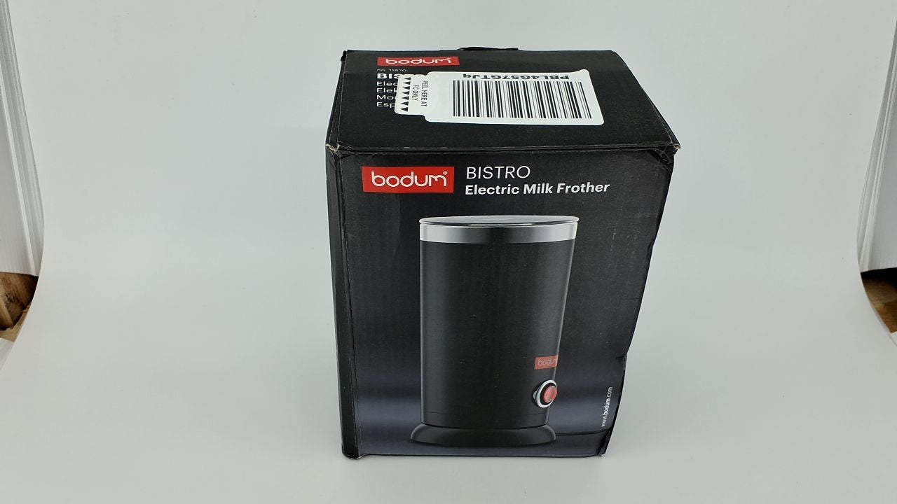 Bodum 10oz Bistro Electric Milk Frother, Black