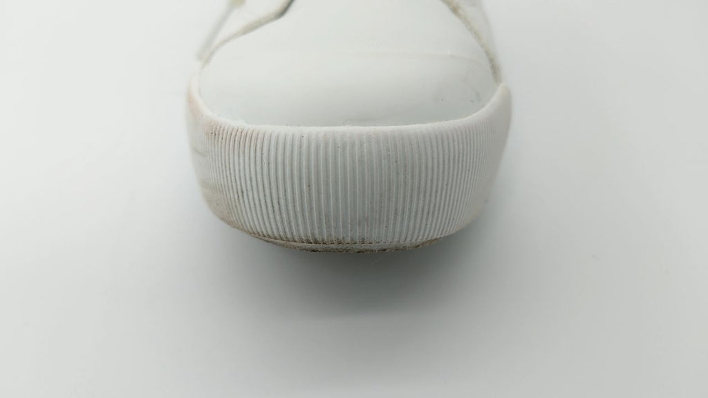 Dr. Scholl's Women's Time Off Platform Sneakers, White Smooth, Size 6.5