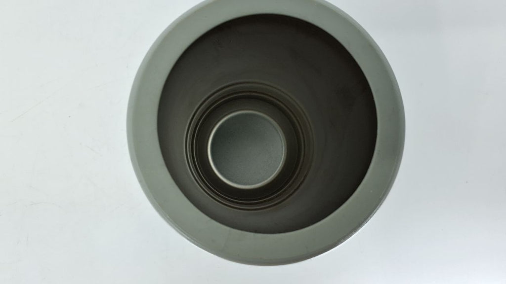 Insulated DUALIE Can Cooler Fog Gray - Fits 12 oz, Slim Cans & Bottles