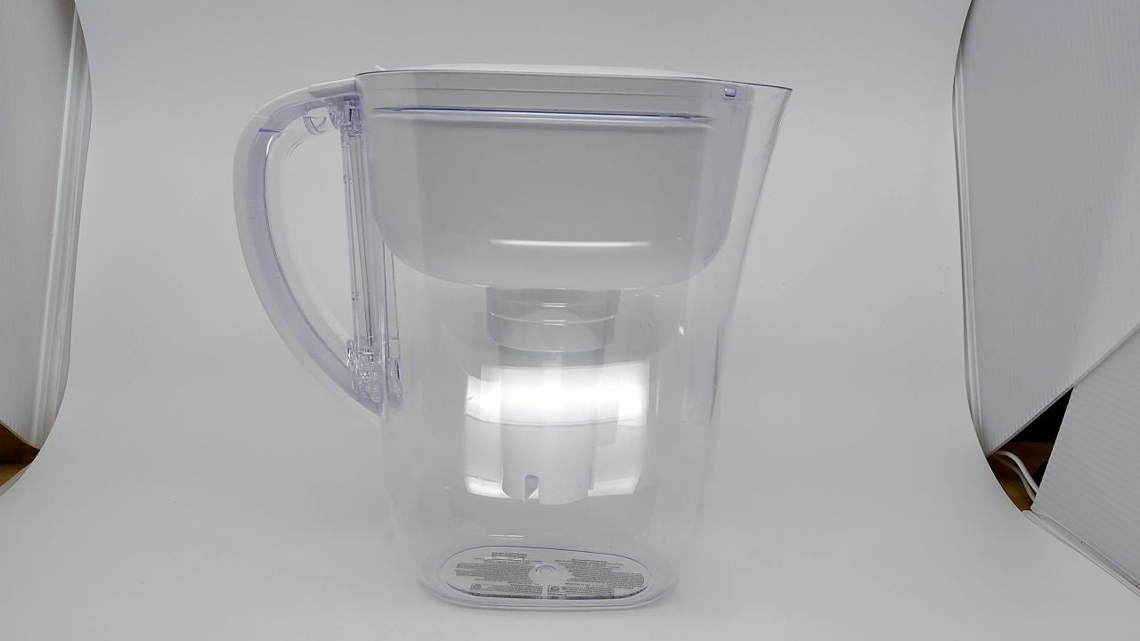 Brita 6-Cup Water Filter Pitcher, BPA Free, White, 1 Standard Filter