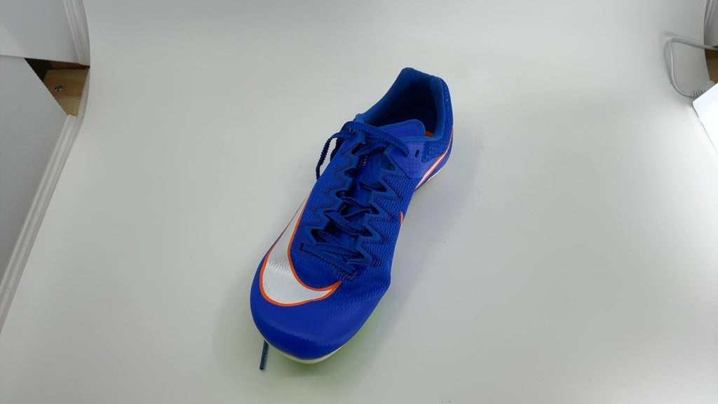 Nike Rival Sprint Spikes DC8753-401 Size 6.5 Men / 8 Women Racer Blue/Lime Blast