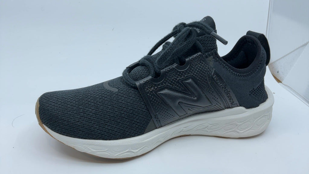 New Balance Women's Running Shoe, Fresh Foam X Cruz V3, 7 M, Black/Gum