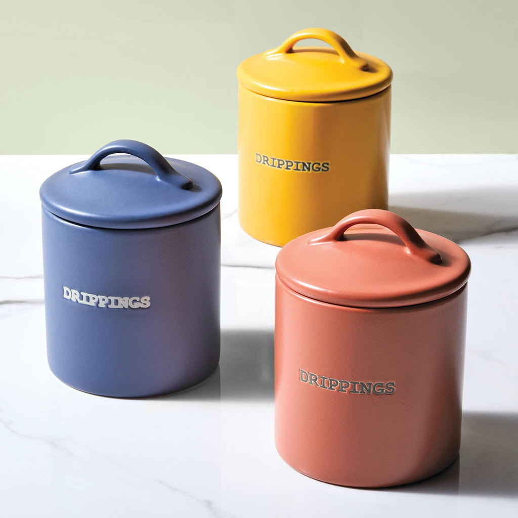 Ayesha Curry Ceramics Bacon Grease Jar/Container, 21 Ounce - Anchor