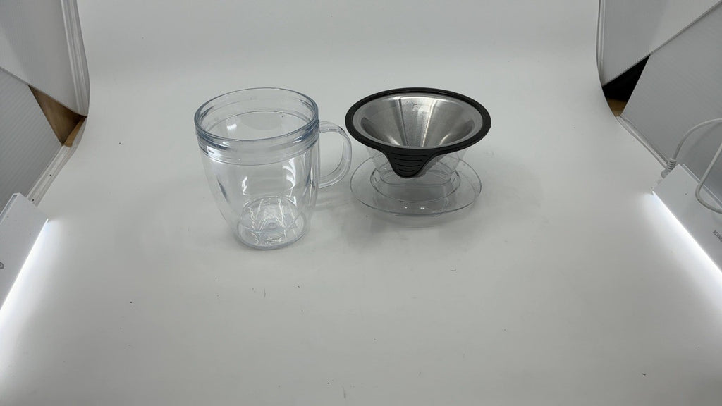 Bodum 12oz Coffee Dripper Set w/Double Wall Mug & Stainless Steel Filter