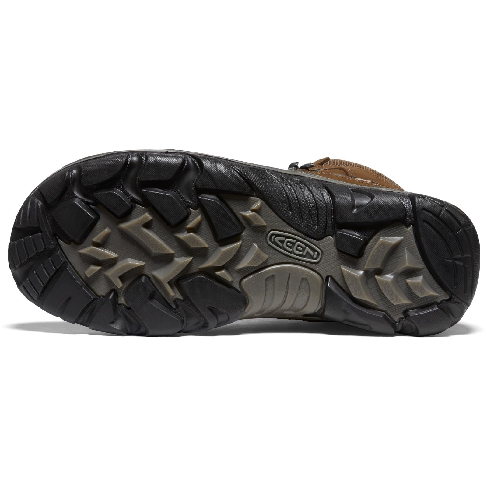 KEEN Men's Durand 2 Mid Height Waterproof Hiking Boots, Cascade Brown, 13