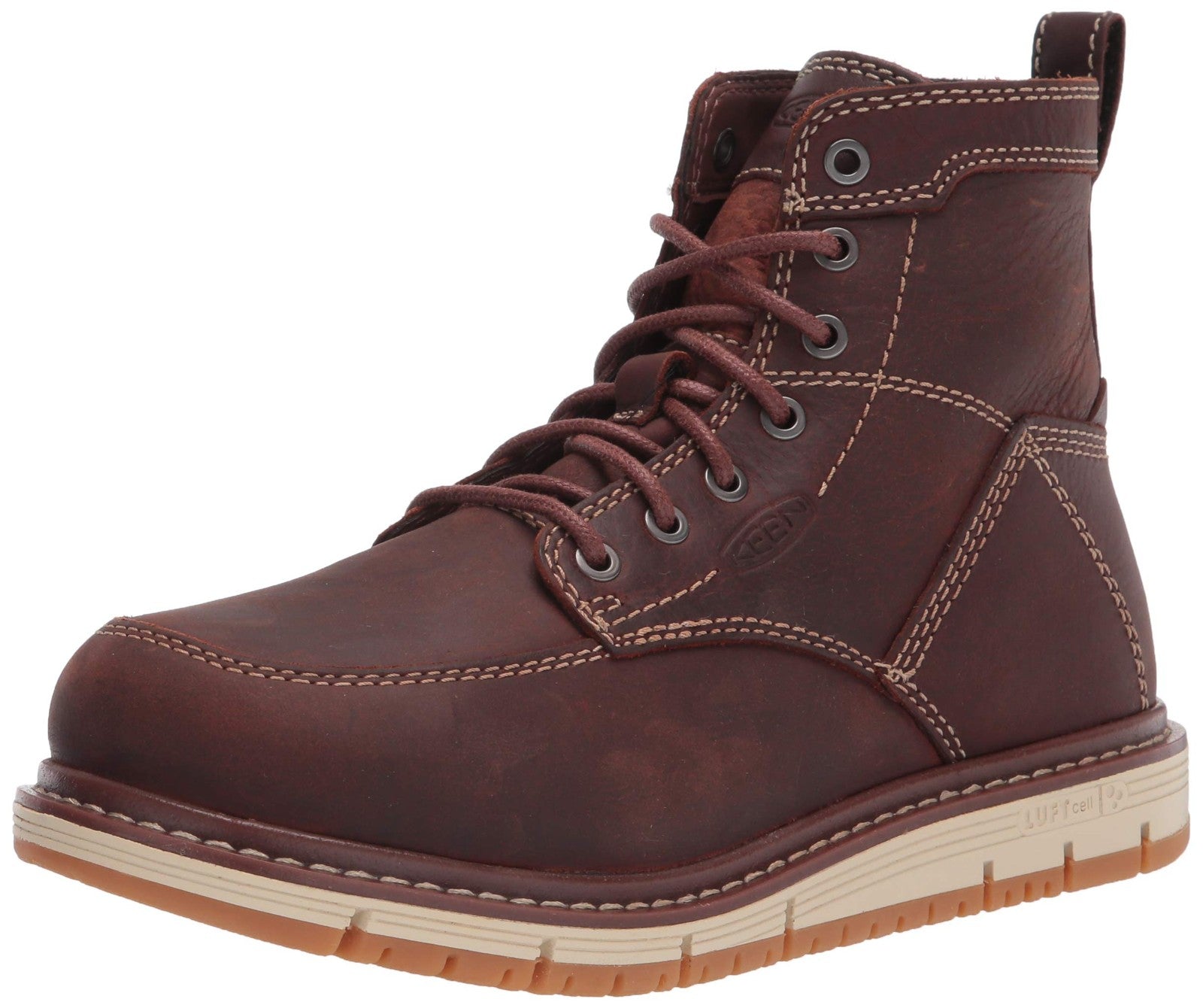 Women's Keen San Jose 6in Alloy Toe Work Boots Gingerbread Size 5.5