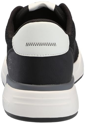 Skechers USA Men's Men's Corliss-Dorset Sneaker, Black, 12