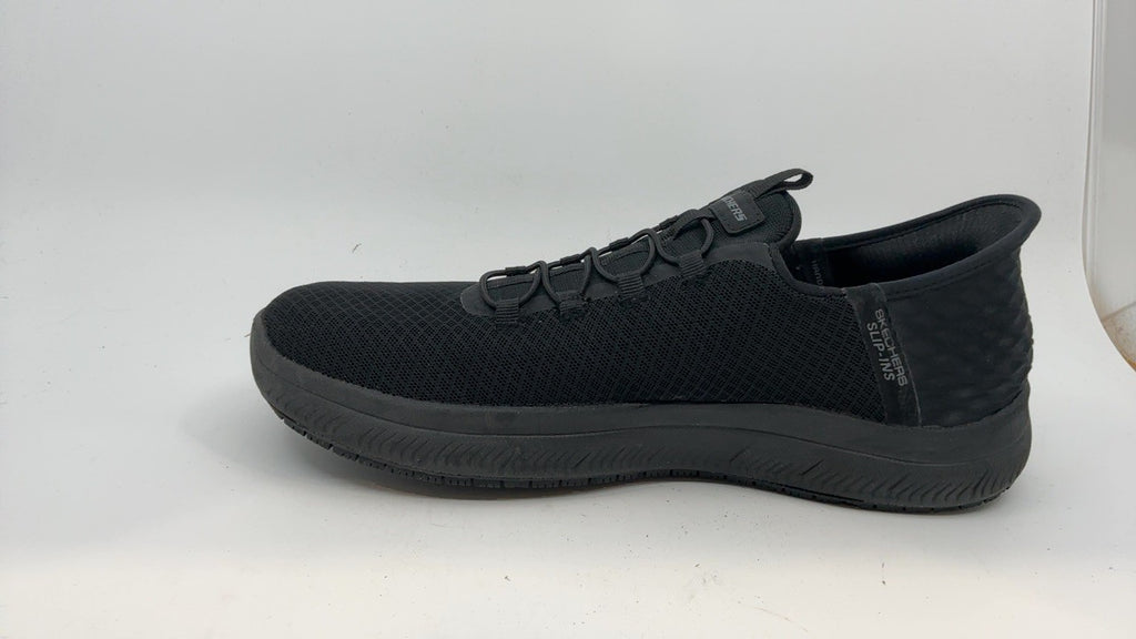 Skechers Black Slip-Ins, Women's 11 Wide, Slip Resistant Work Shoes