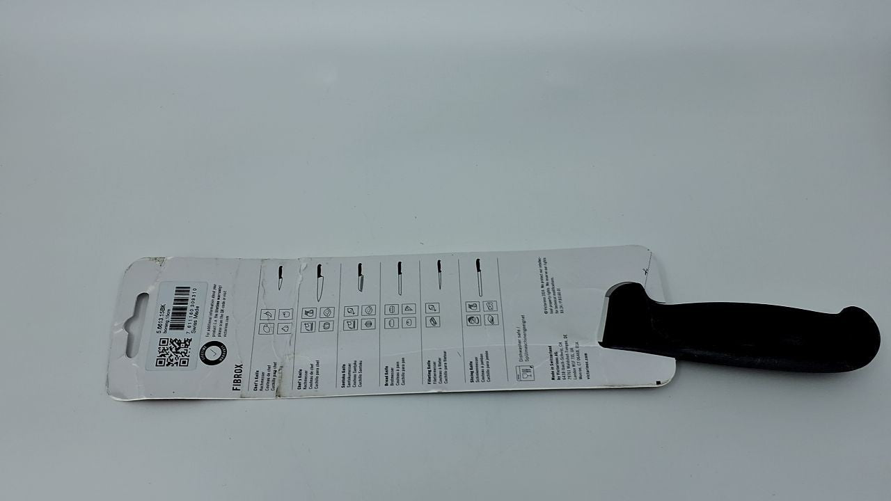 Victorinox 6-Inch Flexible Boning Knife, Curved Blade, Black