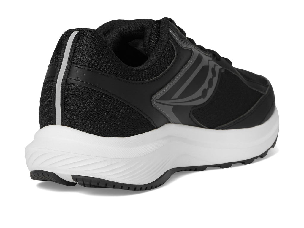Saucony Men's Cohesion 17, Black/White, 11