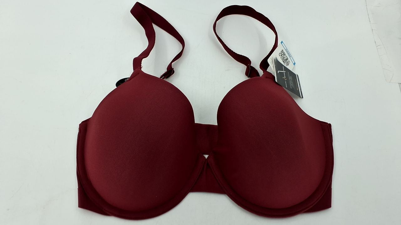 Wacoal Women's Shallow Top Shape Revelation T-Shirt Bra, Cordovan, 32DDD