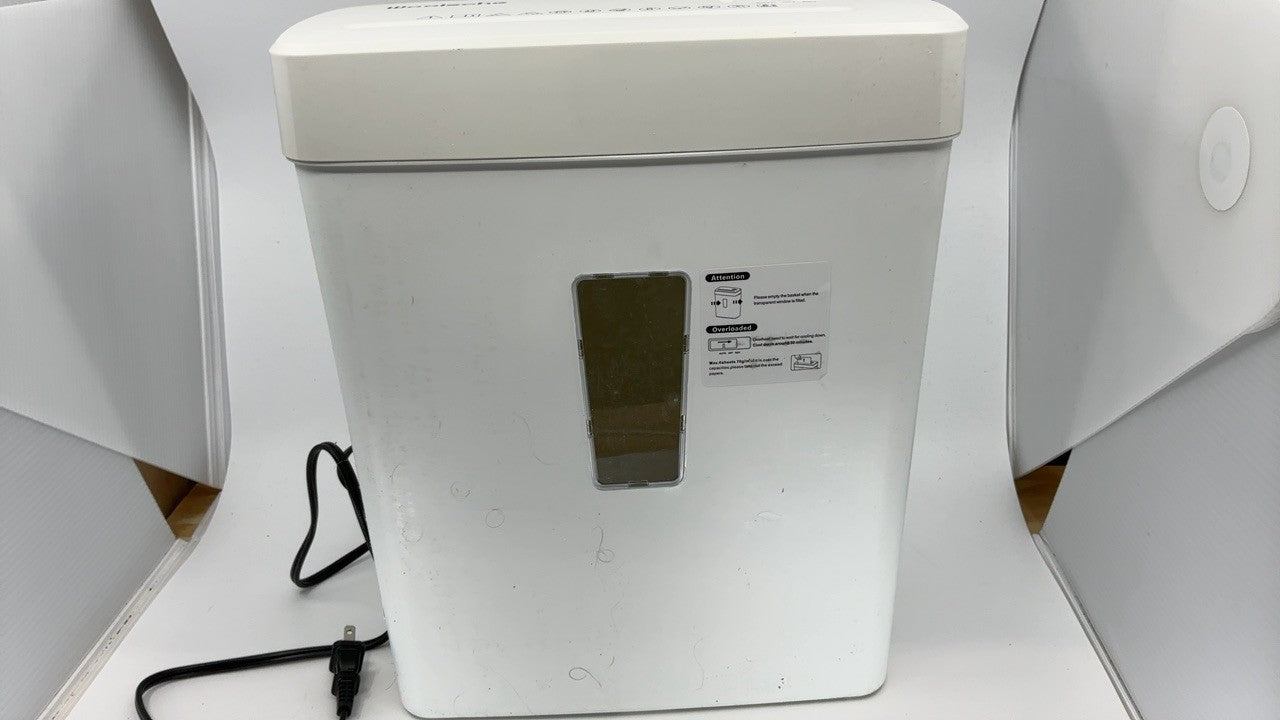 Micro Cut Paper Shredder, P-5 Security, 5-Sheet, Jam Proof Design