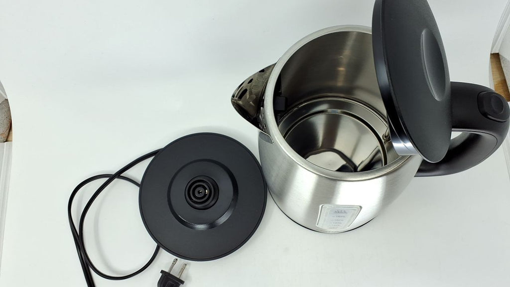 Cordless 1.7L Electric Kettle, Stainless Steel, Fast Boil, Auto Shut-Off