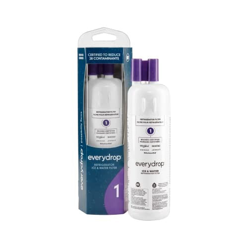 Whirlpool EDR1RXD1 Water Filter 1, Purple, Single-Pack, 99% Lead Reduction