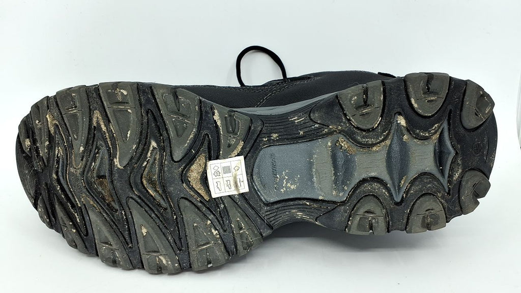 Cankton Steel Toe Construction Shoe 13W Black/Charcoal Electrical Hazard