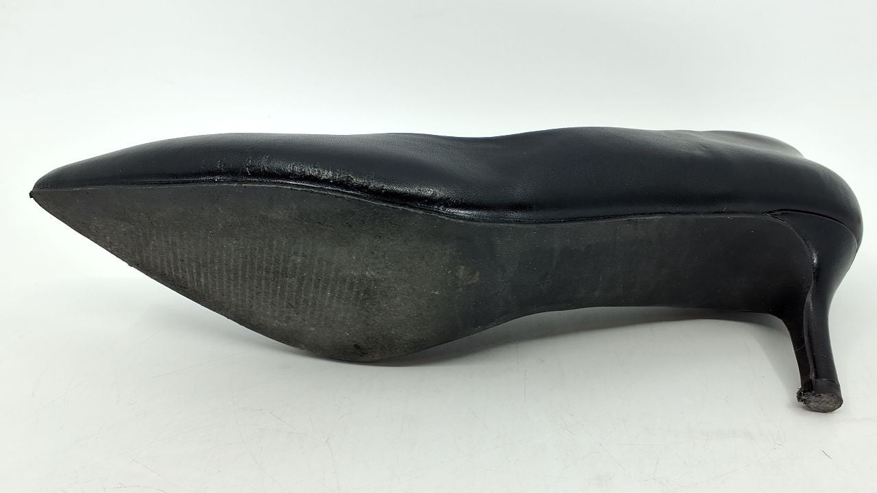 ZURIN Women's Black Pointed Toe Stiletto Heels 2.5in Pumps Size 10