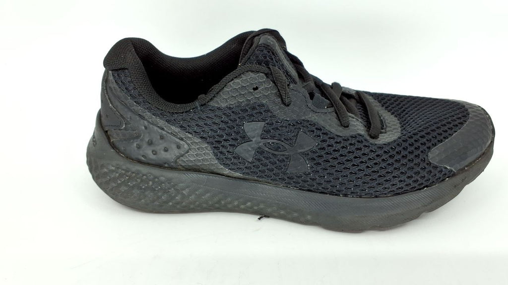 Under Armour Boys' Grade School Assert 10, (002) Black/Black/Black, 4, US