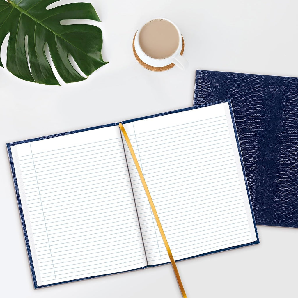 Blueline Executive Journal, Blue Lizard Hard Cover, 150 Pages, 10.75x8.5