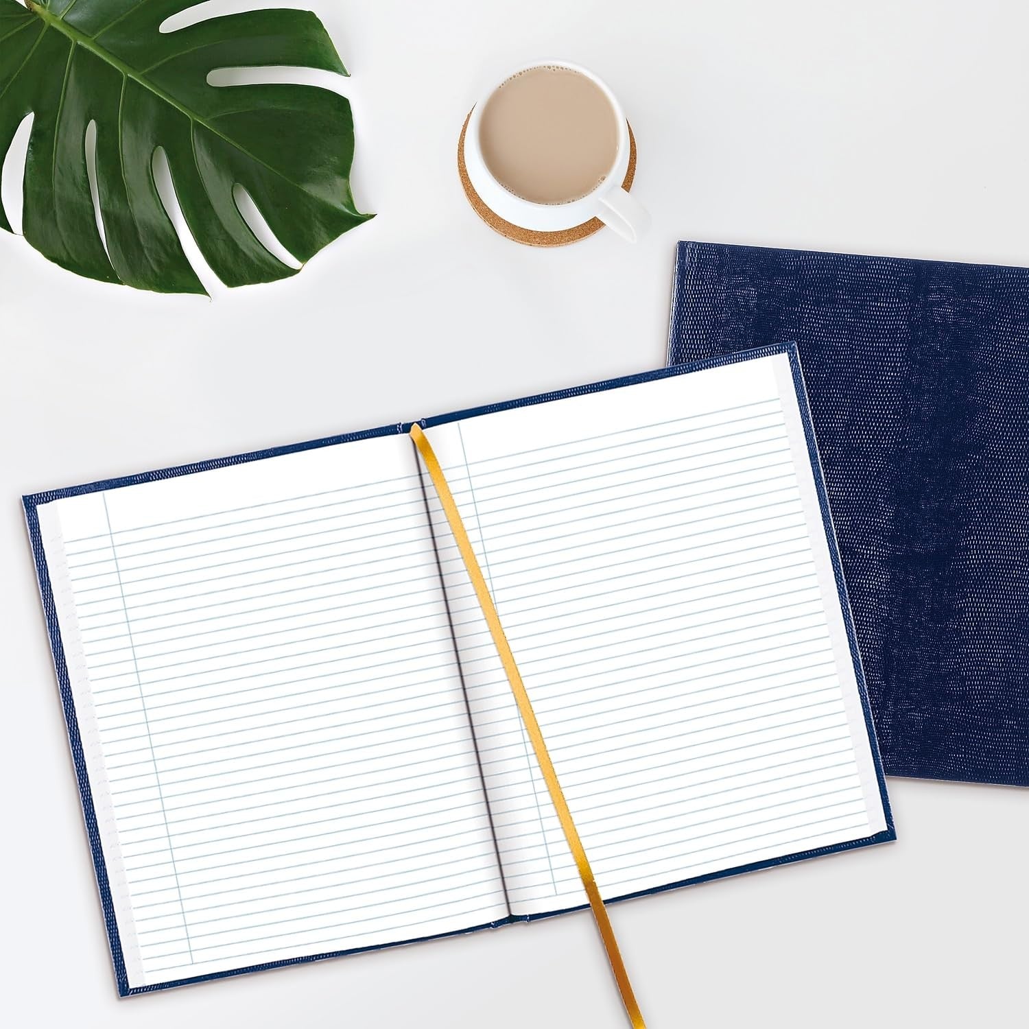 Blueline Executive Journal, Blue Lizard Hard Cover, 150 Pages, 10.75x8.5