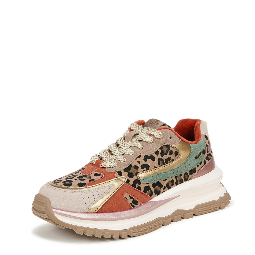 Blowfish Malibu Womens Leo Retro Sneaker Leopard 9 M