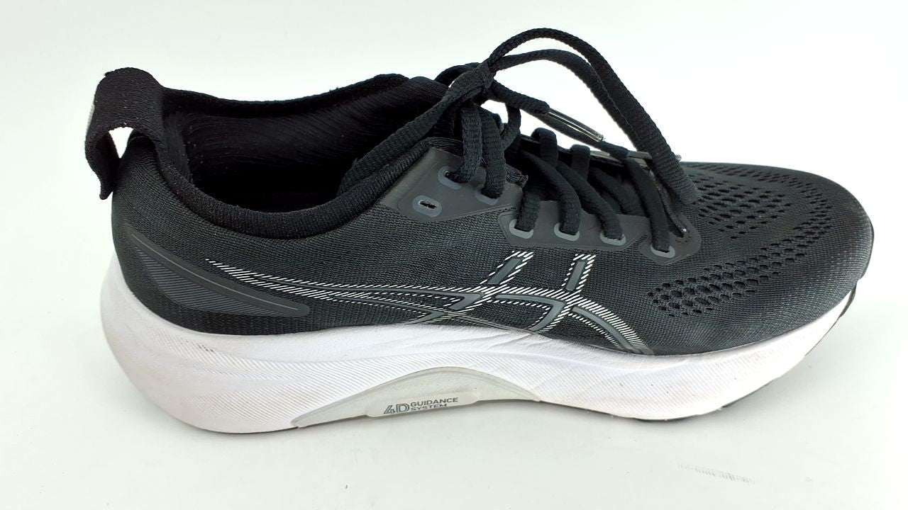 ASICS Women's Gel-Kayano 31 D Running Shoes, 8, Black/Pure Silver